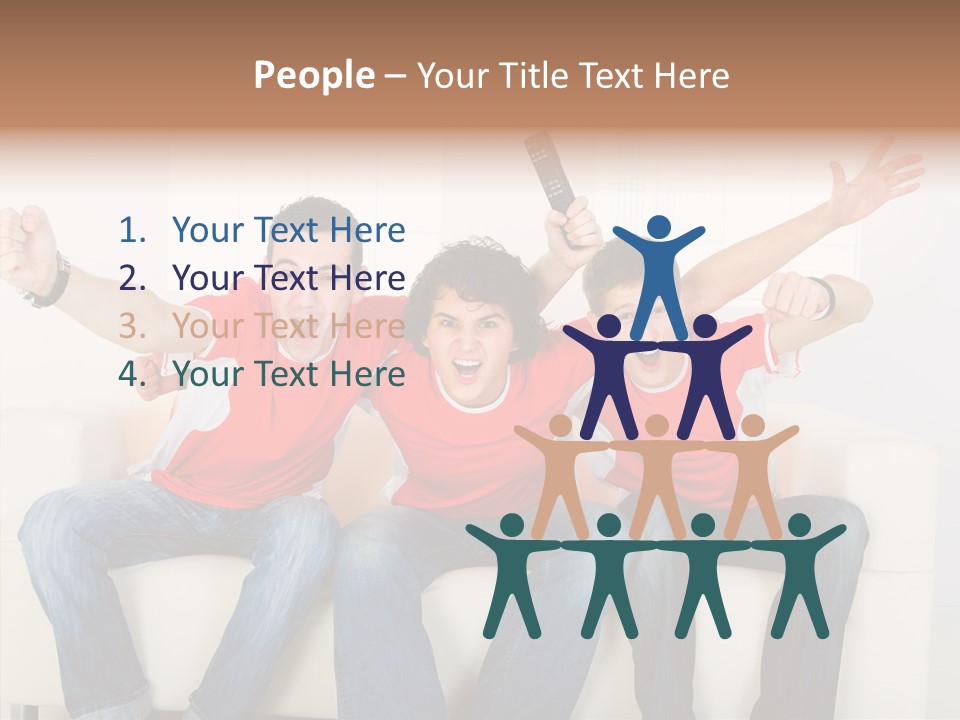 Couch Win Lifestyle PowerPoint Template