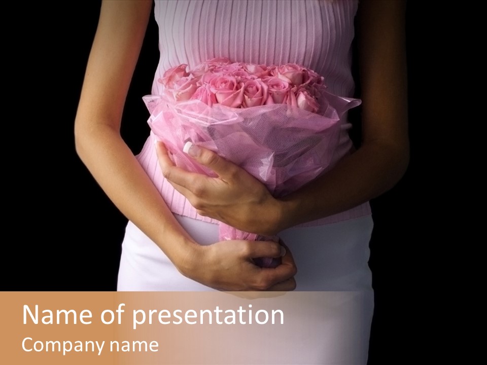 Marriage Hands Day PowerPoint Template