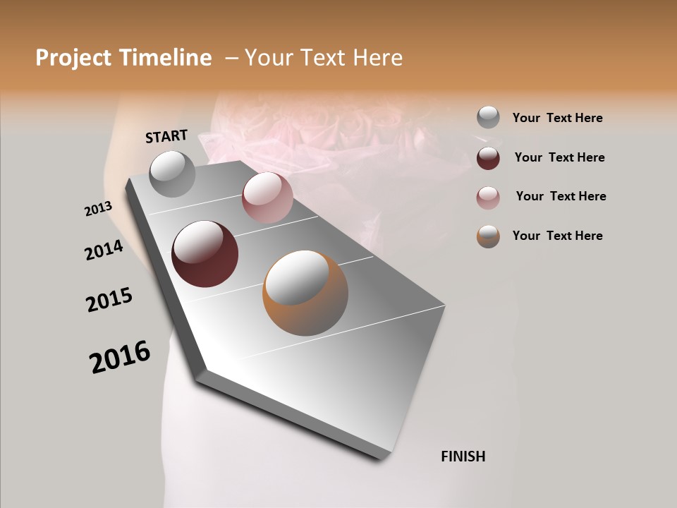 Marriage Hands Day PowerPoint Template