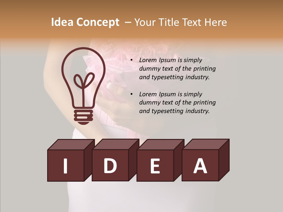 Marriage Hands Day PowerPoint Template