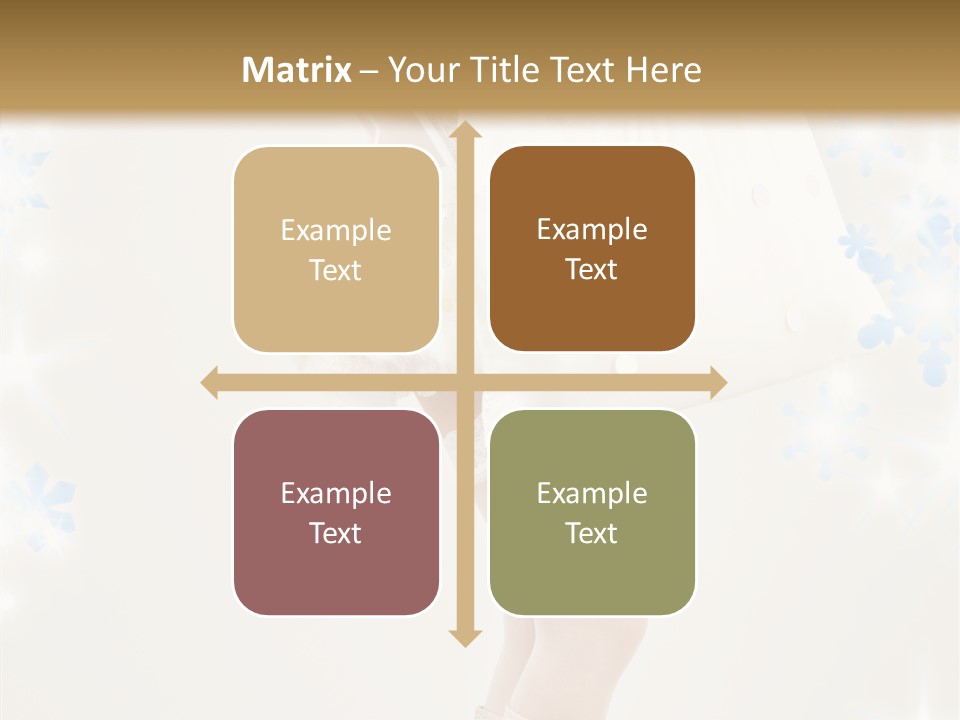 White Carefree Holiday PowerPoint Template