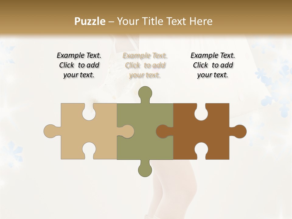 White Carefree Holiday PowerPoint Template