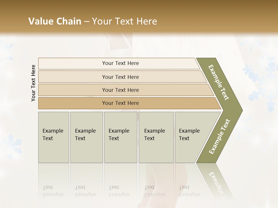 White Carefree Holiday PowerPoint Template