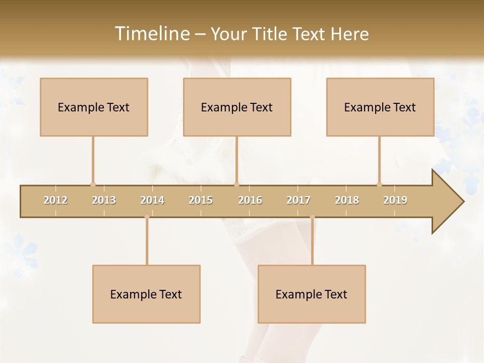 White Carefree Holiday PowerPoint Template