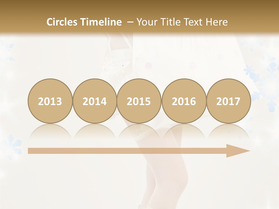 White Carefree Holiday PowerPoint Template