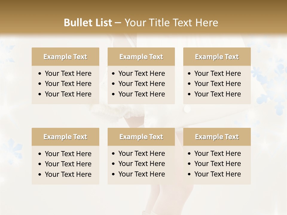 White Carefree Holiday PowerPoint Template