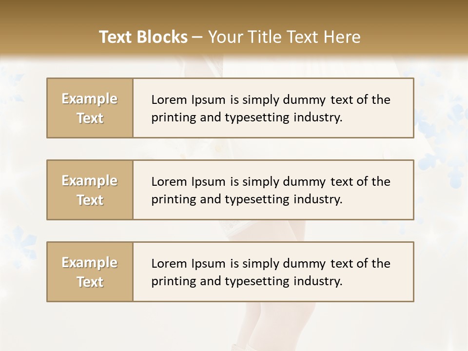 White Carefree Holiday PowerPoint Template