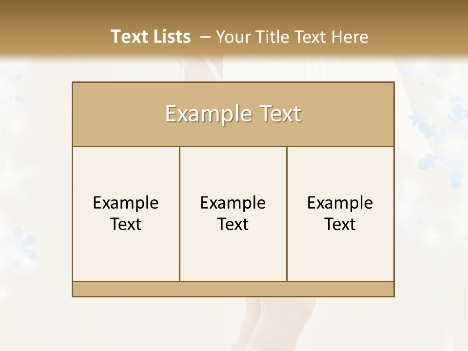 White Carefree Holiday PowerPoint Template