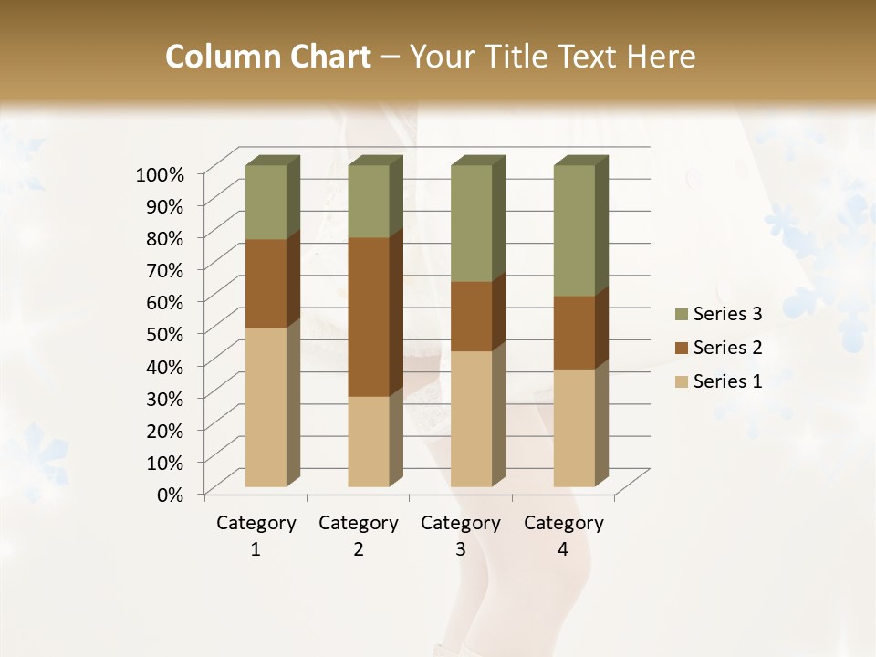 White Carefree Holiday PowerPoint Template