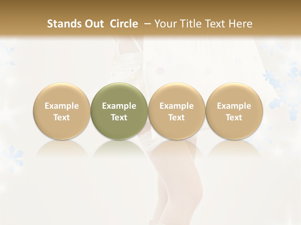 White Carefree Holiday PowerPoint Template