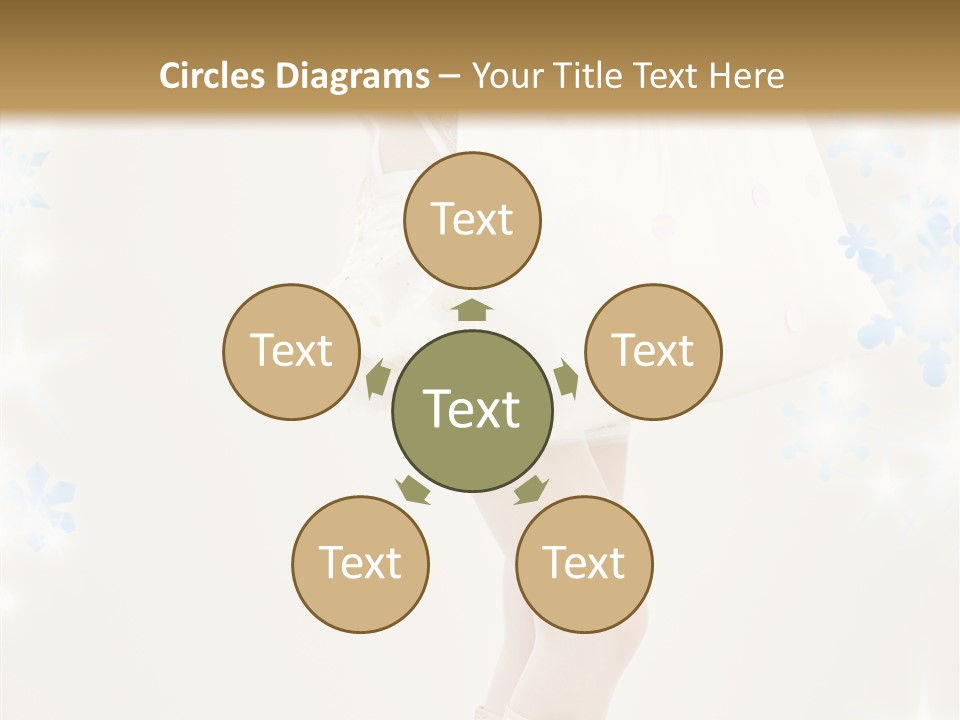 White Carefree Holiday PowerPoint Template