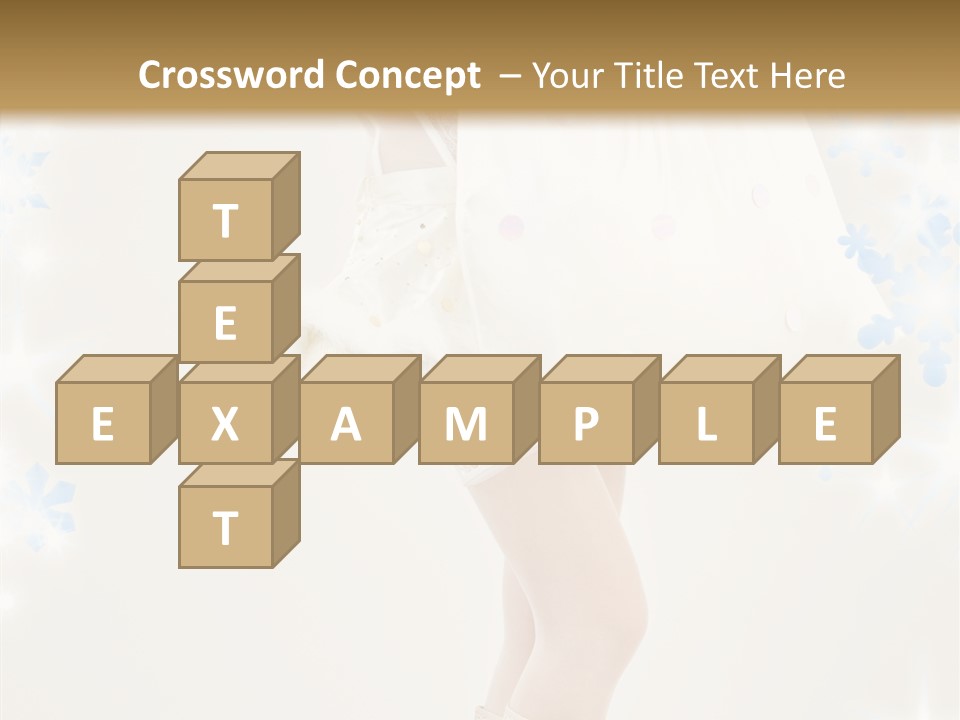 White Carefree Holiday PowerPoint Template