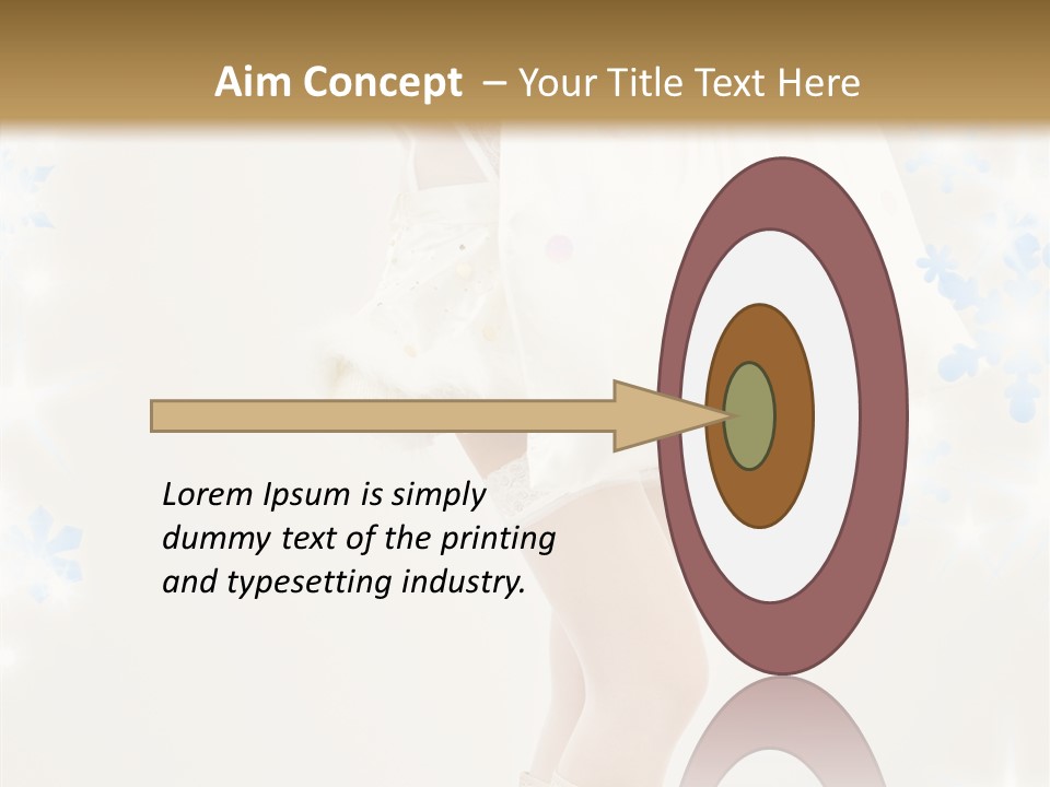 White Carefree Holiday PowerPoint Template