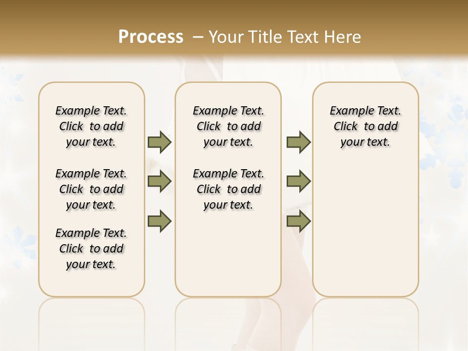 White Carefree Holiday PowerPoint Template