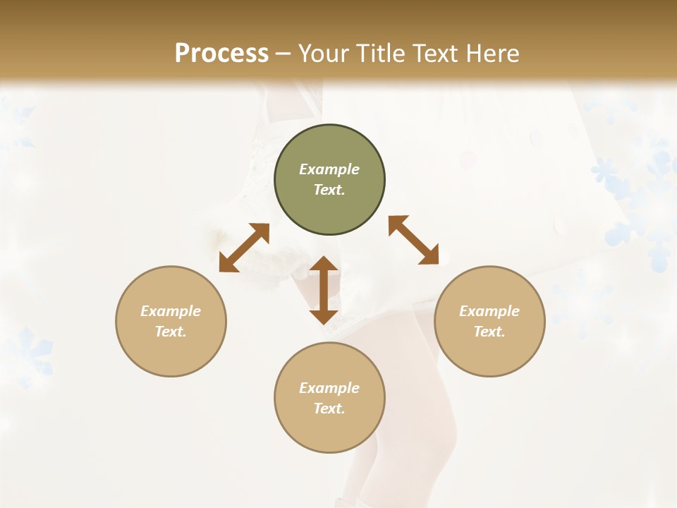 White Carefree Holiday PowerPoint Template