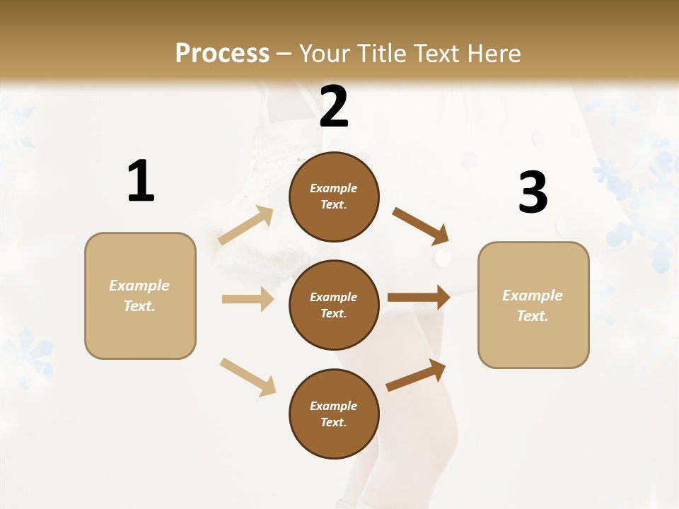 White Carefree Holiday PowerPoint Template