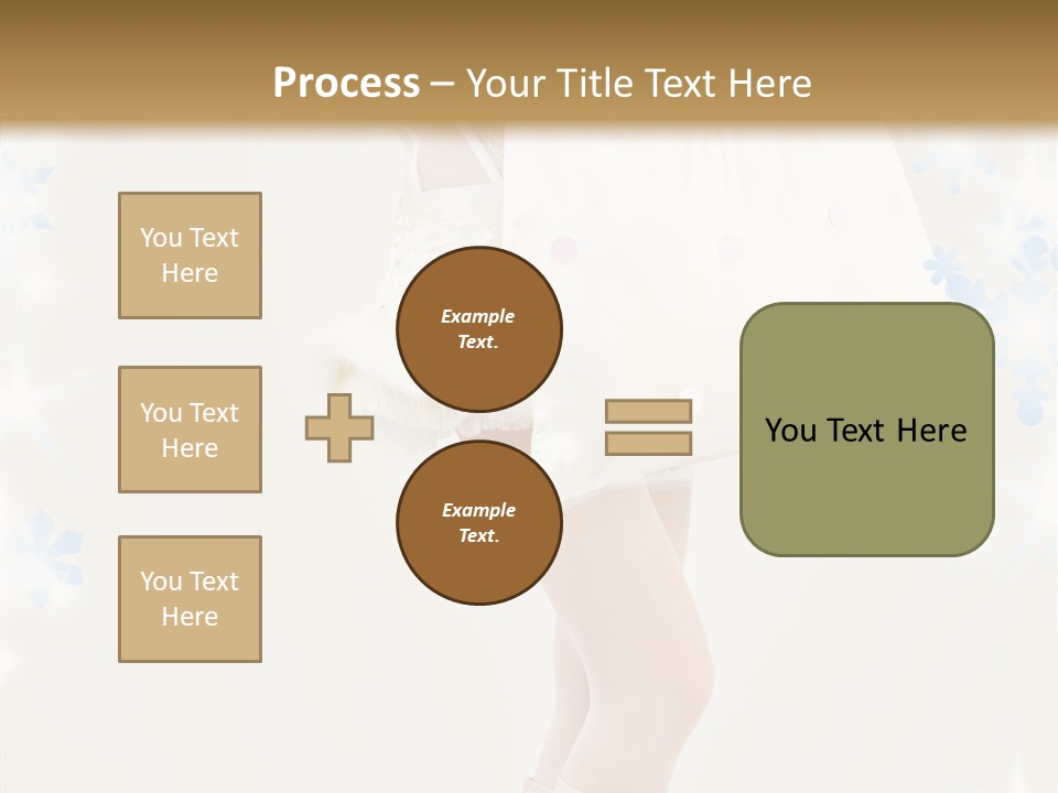 White Carefree Holiday PowerPoint Template