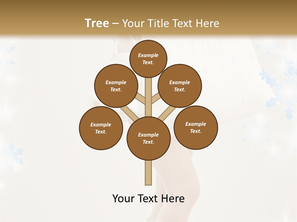 White Carefree Holiday PowerPoint Template