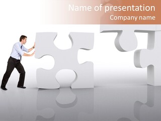 Playing Assemble Four PowerPoint Template