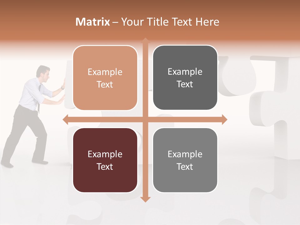 Playing Assemble Four PowerPoint Template