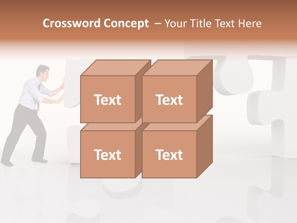 Playing Assemble Four PowerPoint Template