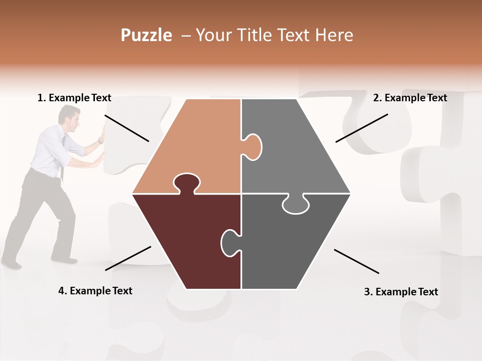 Playing Assemble Four PowerPoint Template