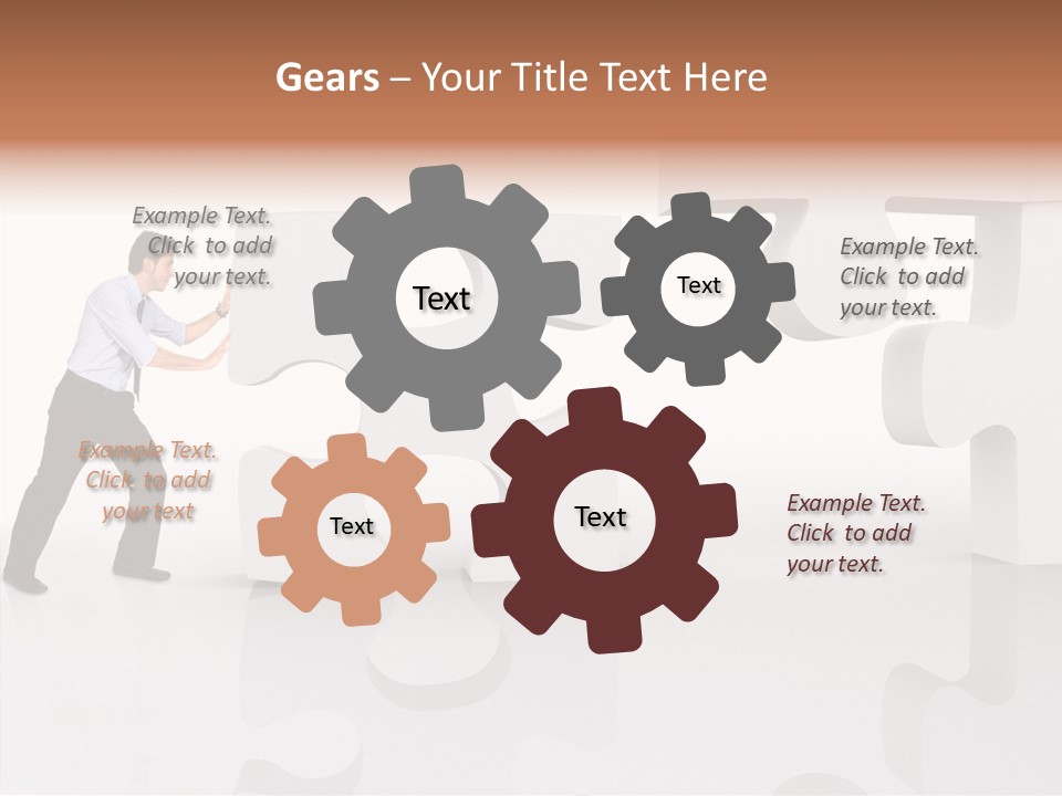 Playing Assemble Four PowerPoint Template