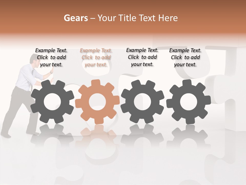 Playing Assemble Four PowerPoint Template