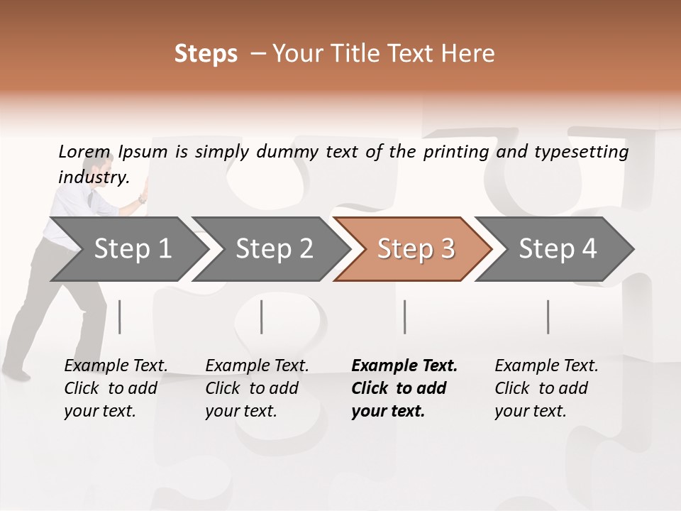 Playing Assemble Four PowerPoint Template