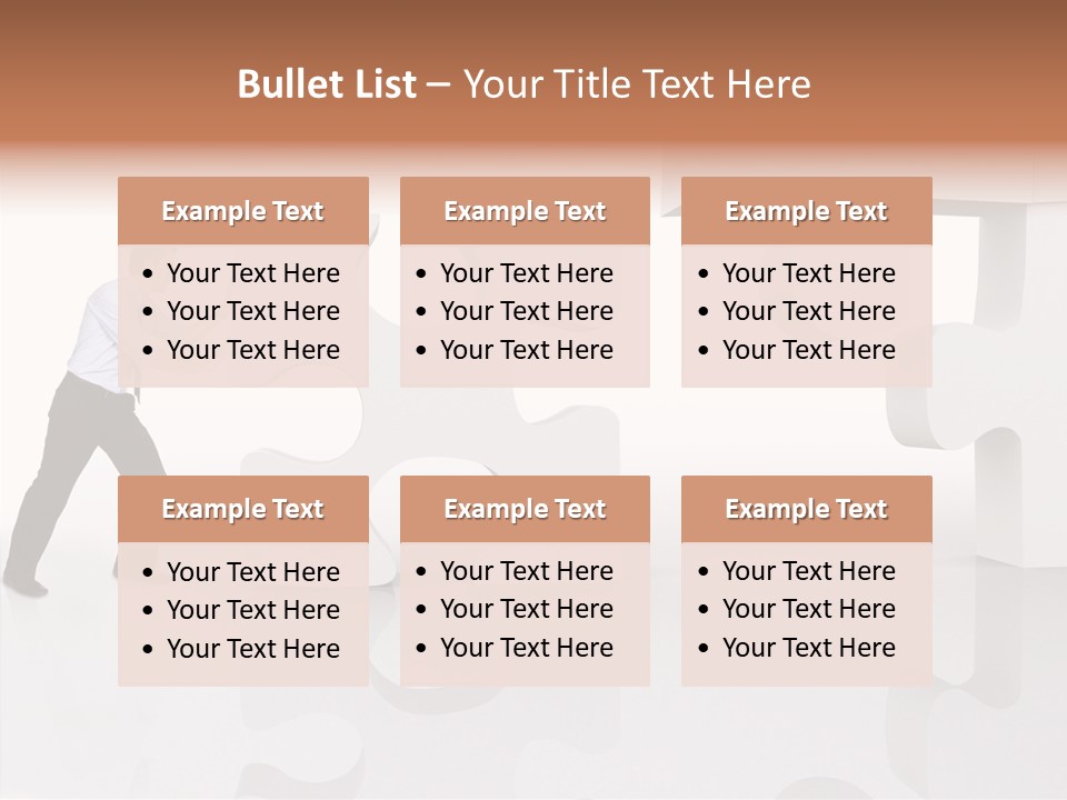 Playing Assemble Four PowerPoint Template