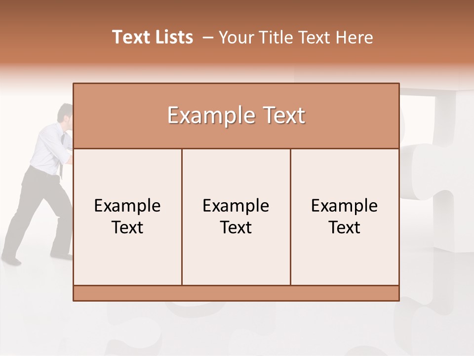 Playing Assemble Four PowerPoint Template