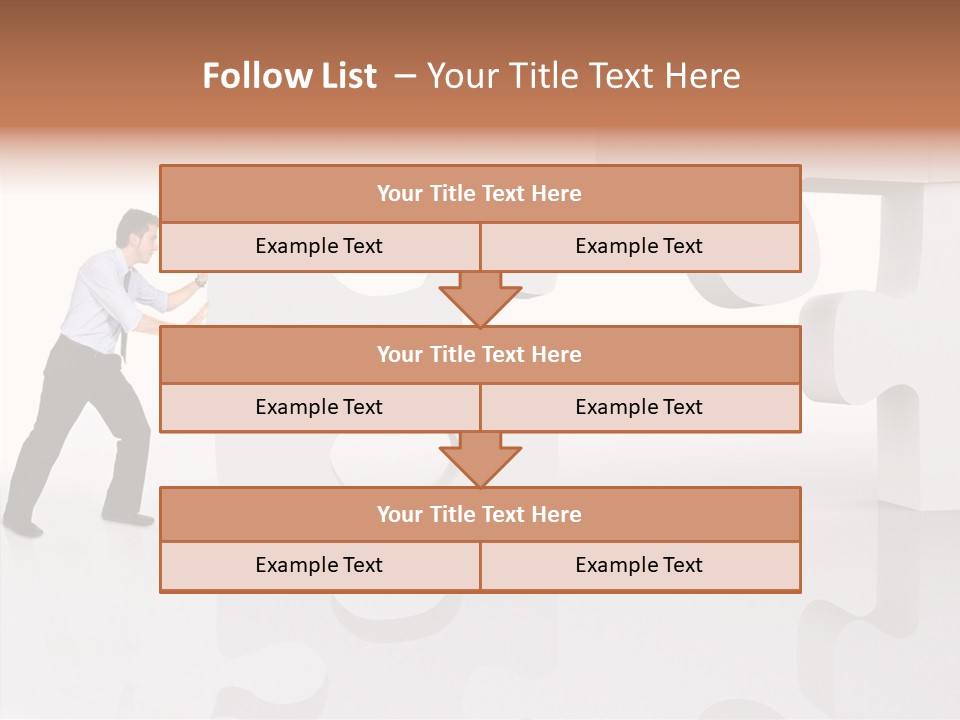 Playing Assemble Four PowerPoint Template