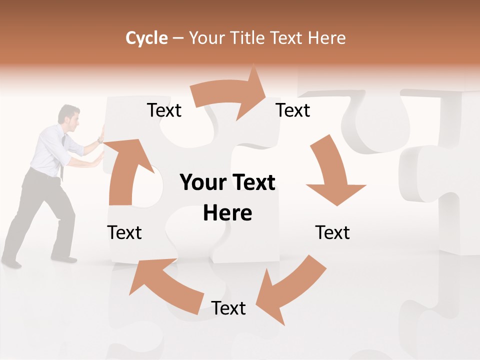 Playing Assemble Four PowerPoint Template
