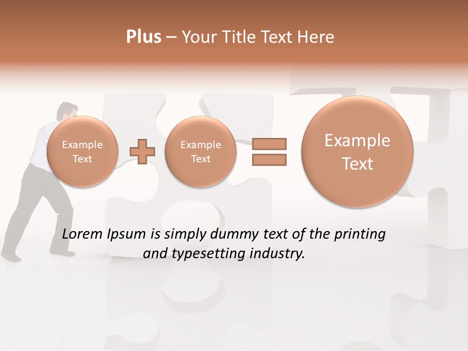 Playing Assemble Four PowerPoint Template