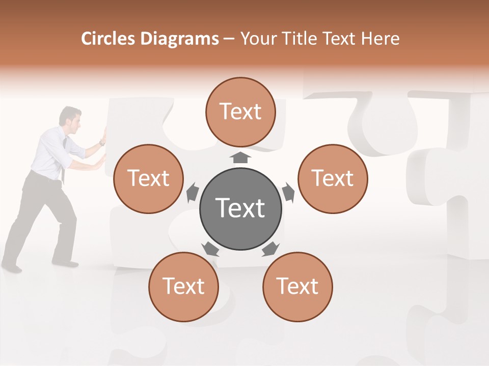 Playing Assemble Four PowerPoint Template