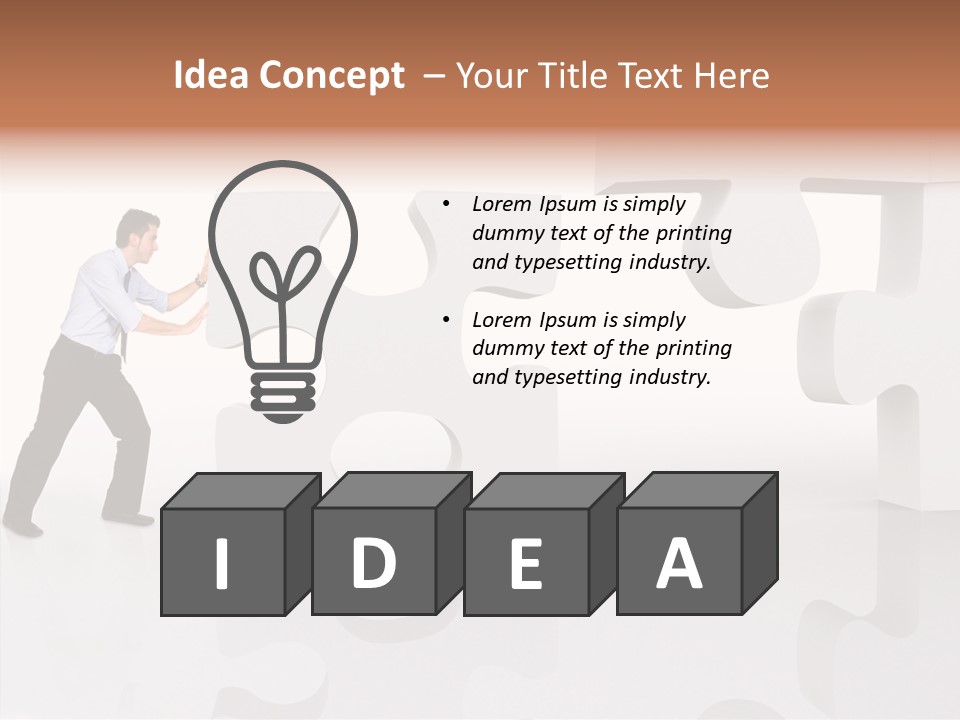 Playing Assemble Four PowerPoint Template