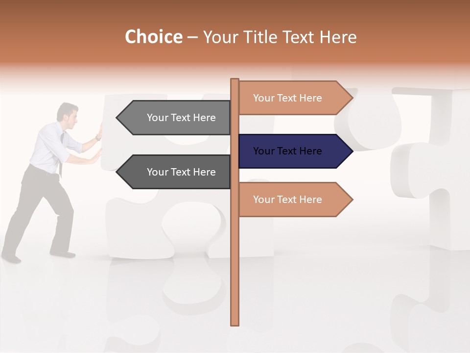 Playing Assemble Four PowerPoint Template