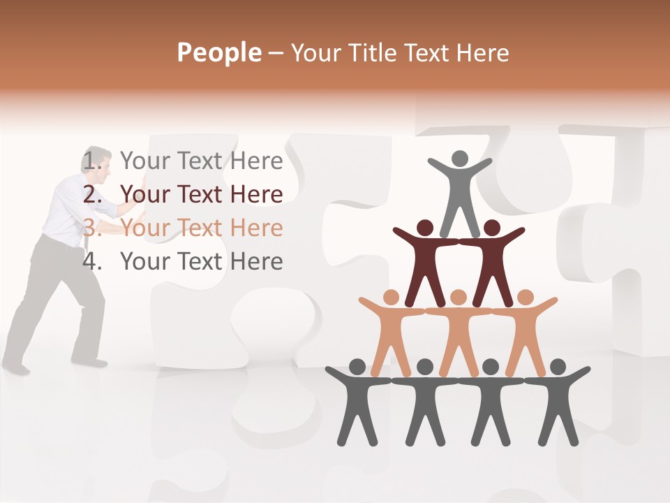 Playing Assemble Four PowerPoint Template