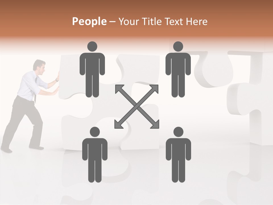 Playing Assemble Four PowerPoint Template