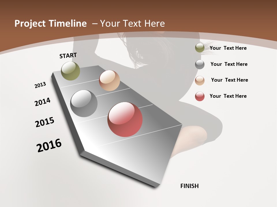 Fashion Exercise Performance PowerPoint Template