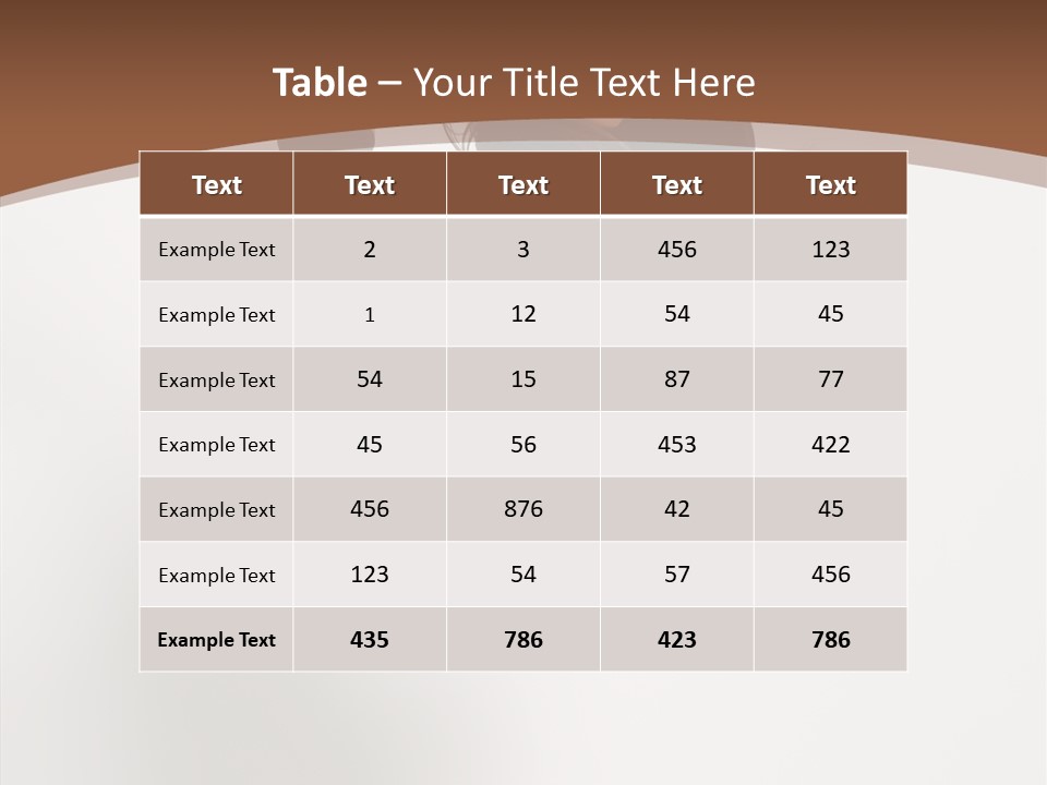 Fashion Exercise Performance PowerPoint Template