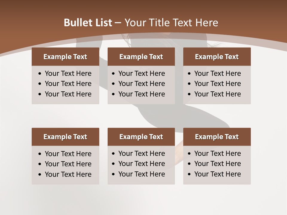 Fashion Exercise Performance PowerPoint Template