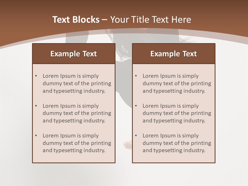 Fashion Exercise Performance PowerPoint Template