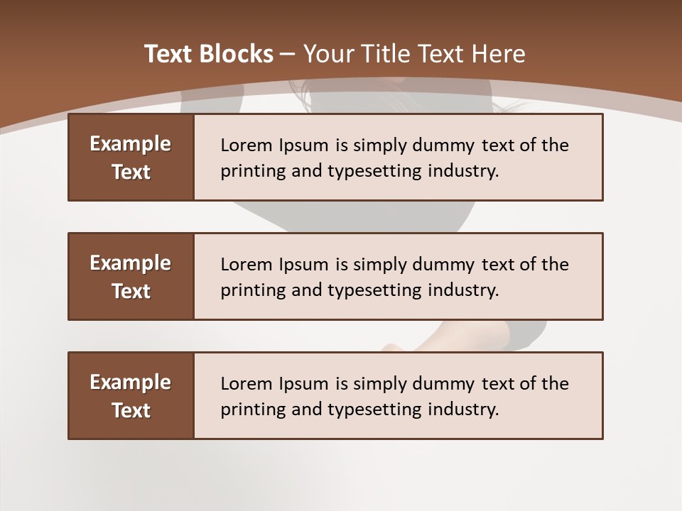 Fashion Exercise Performance PowerPoint Template