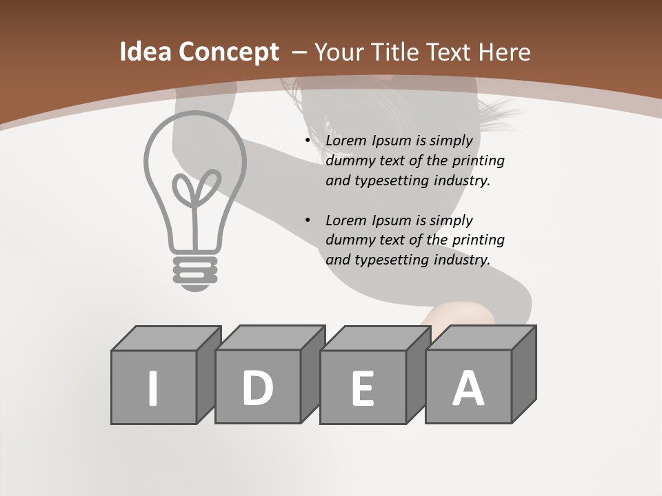 Fashion Exercise Performance PowerPoint Template