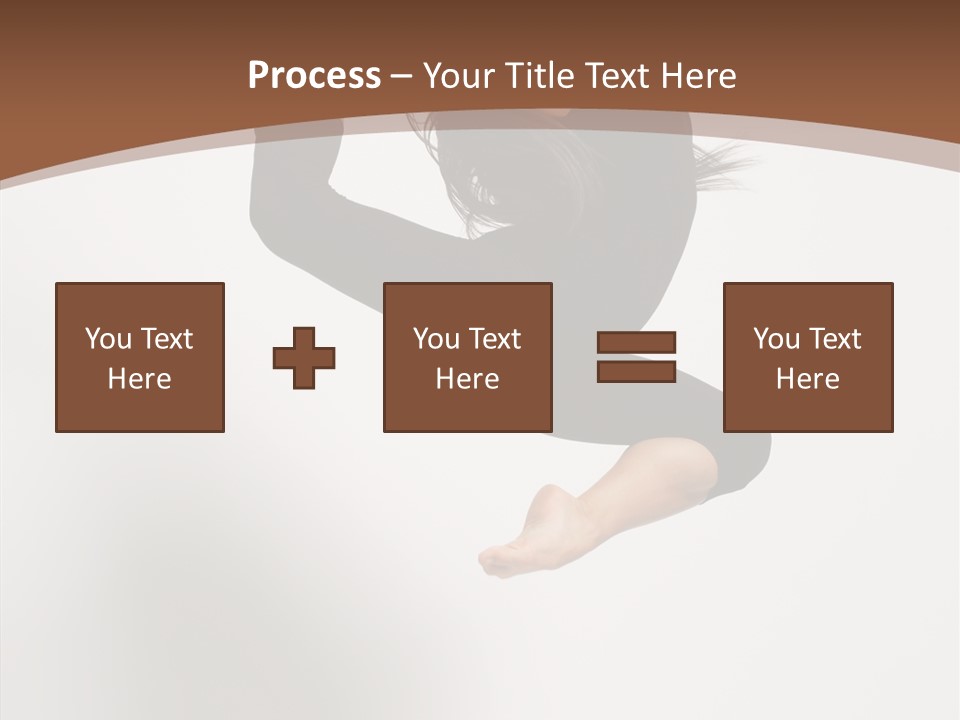 Fashion Exercise Performance PowerPoint Template