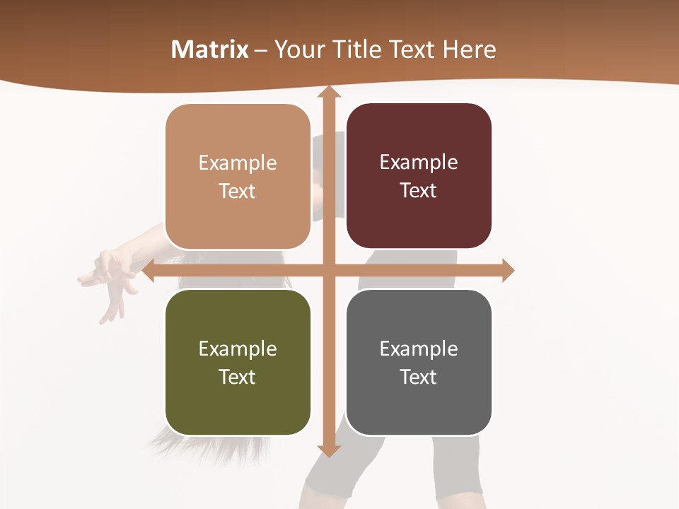 Performer Movement Balance PowerPoint Template