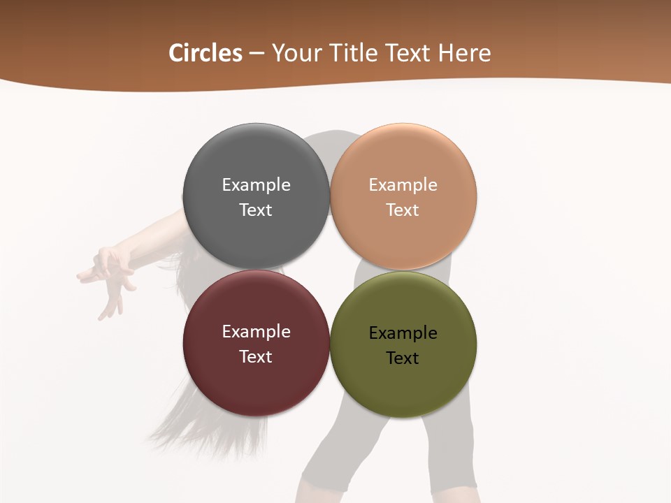 Performer Movement Balance PowerPoint Template