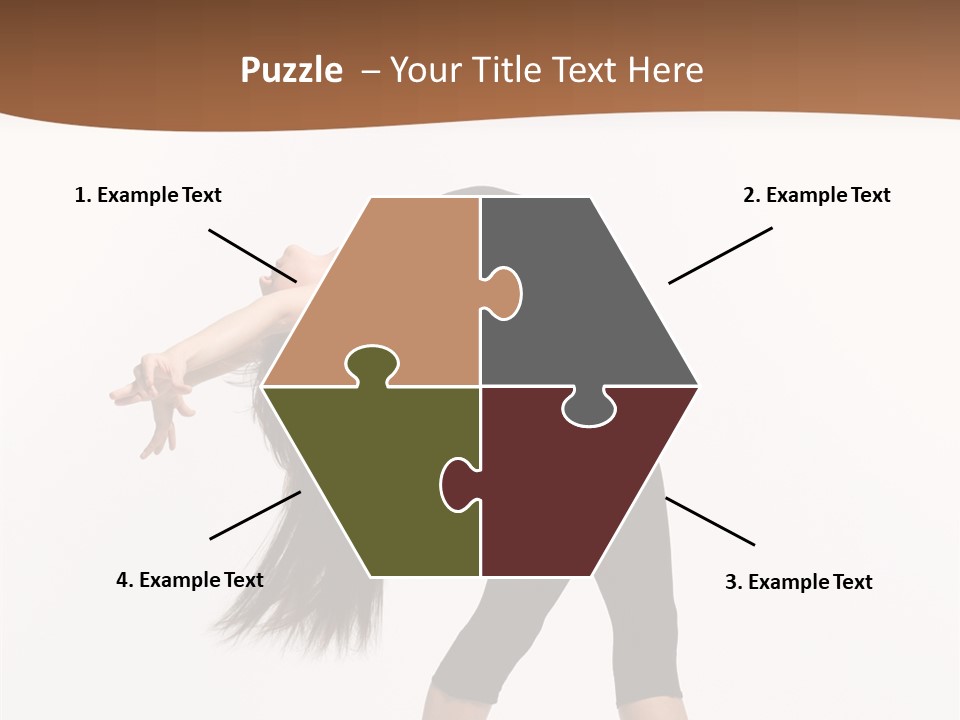 Performer Movement Balance PowerPoint Template