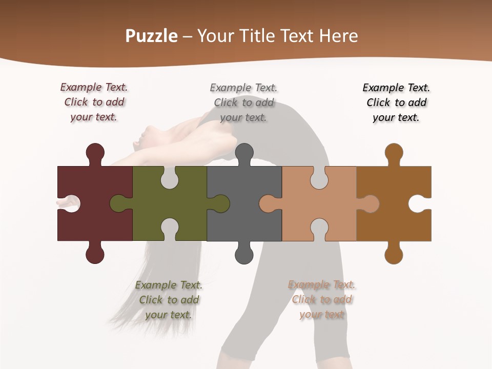 Performer Movement Balance PowerPoint Template